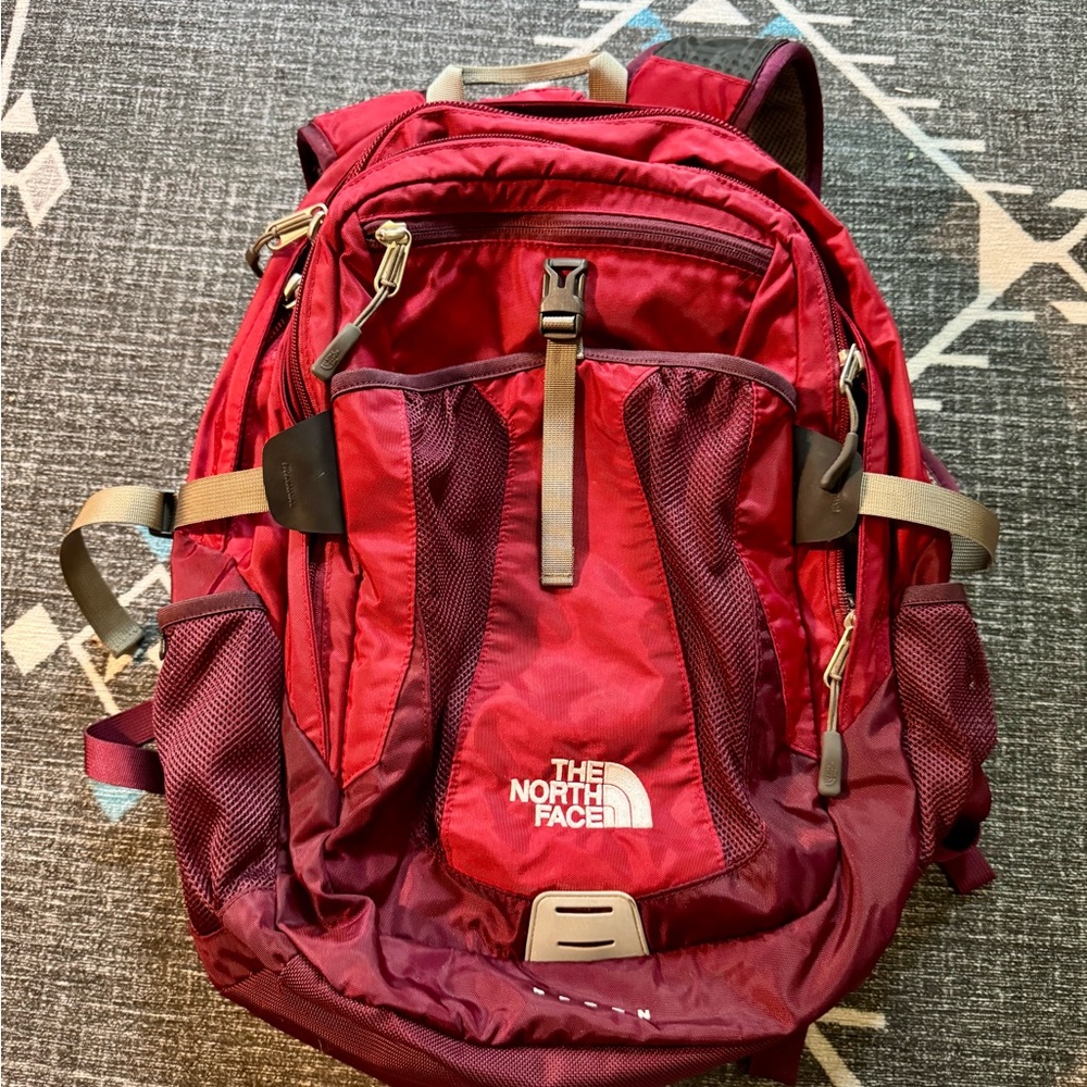The North Face Red Recon Backpack